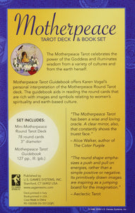 Motherpeace Round Tarot Deck & Book Set [Karen Vogel & Vicki Noble]
