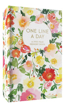 Load image into Gallery viewer, Floral One Line a Day: A Five-Year Memory Book
