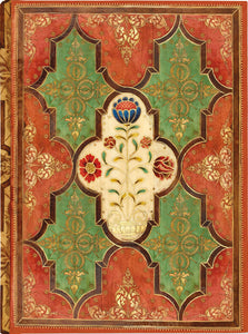 Floral Parchment Journal
