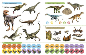 Dinosaurs Reusable Sticker Book