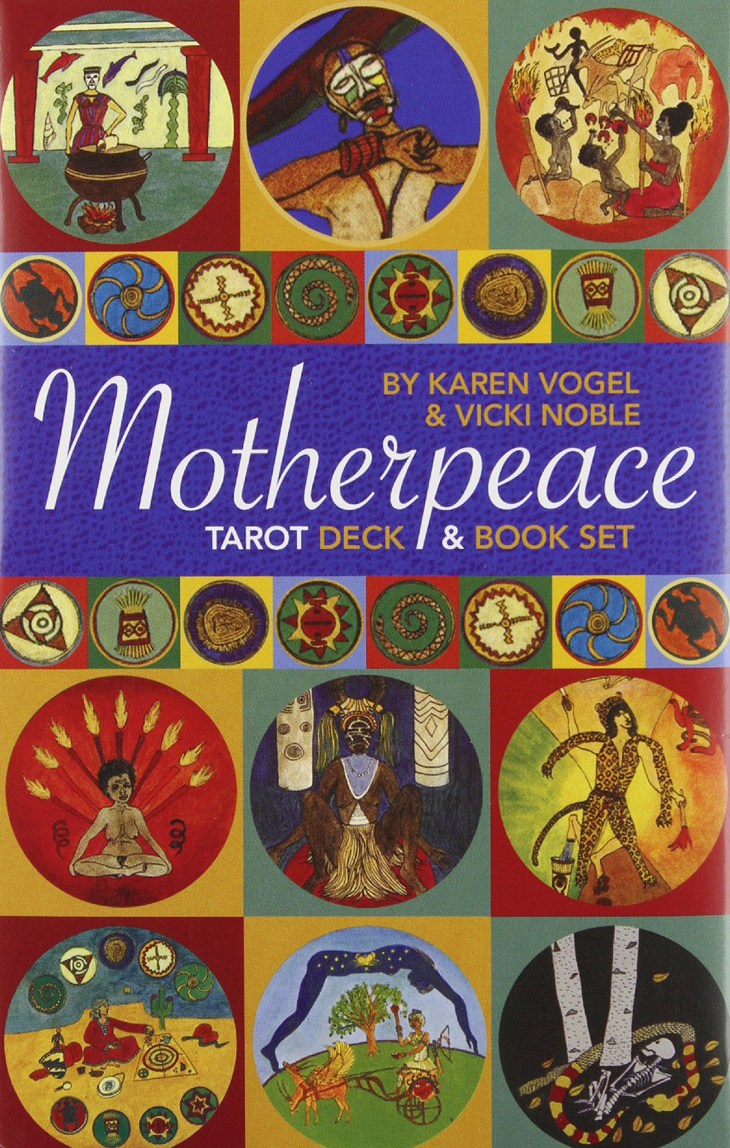 Motherpeace Round Tarot Deck & Book Set [Karen Vogel & Vicki Noble]
