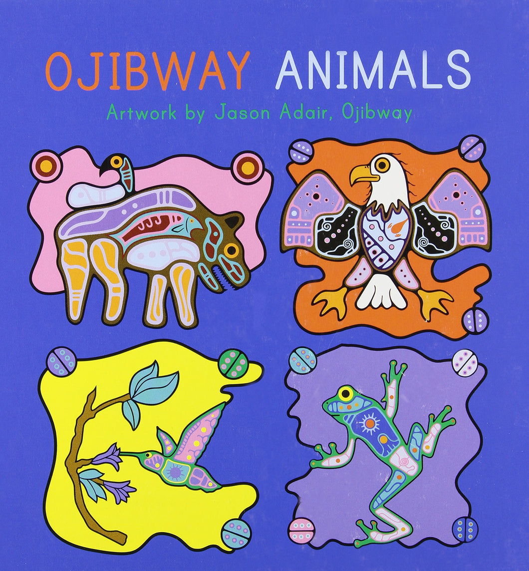 Ojibway Animals Board Book [Jason Adair]