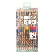 Load image into Gallery viewer, Double Ended Pencil Crayons (Eagle Motif)
