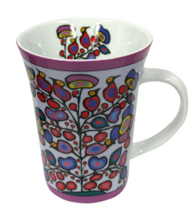 Woodland Floral Art Mug [Norval Morrisseau]