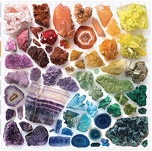 Load image into Gallery viewer, Rainbow Crystals 500 Piece Puzzle
