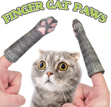 Load image into Gallery viewer, Cat Paw Finger Puppet
