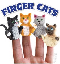 Load image into Gallery viewer, Cat Finger Puppet
