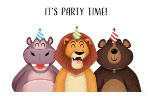 Party Time! Birthday Animals