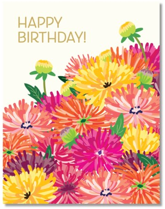 Coral Floral Birthday