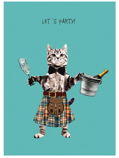 Kilt Cat - Let's Party!