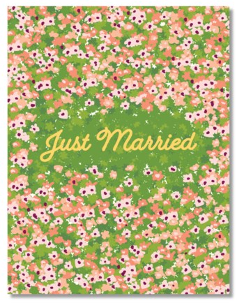 Just Married (Field of Flowers)