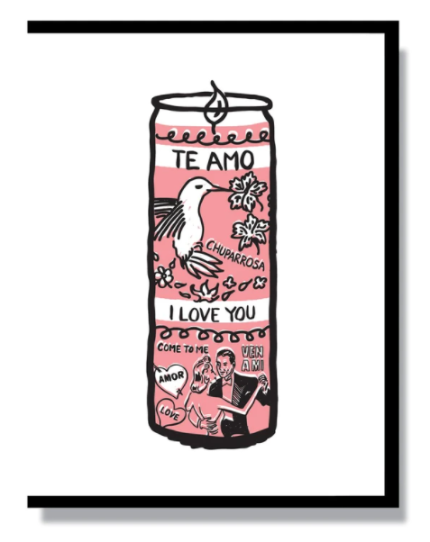 Te Amo Love Prayer Candle