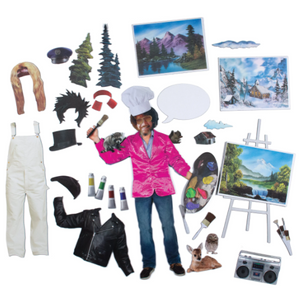 Bob Ross Magnetic Dress Up Set