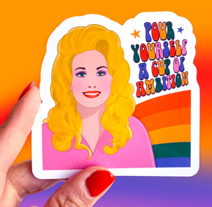 Dolly Parton Ambition Sticker