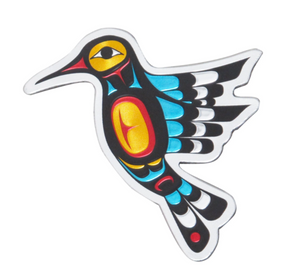 Indigenous Art Magnet  - Hummingbird
