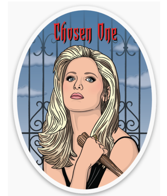 Chosen One Buffy Sticker