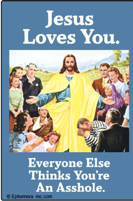 Jesus Loves You Magnet