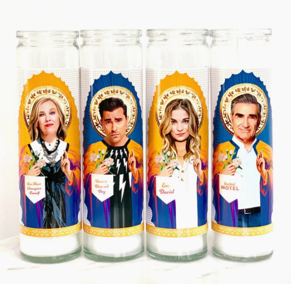 Schitt's Creek Prayer Candles (Johnny, Moira, David & Alexis Available)