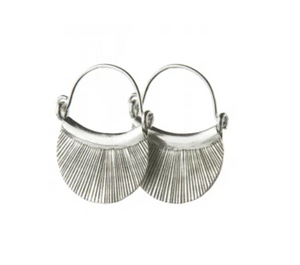Silver Thai Hill Tribe Earrings [Annette]