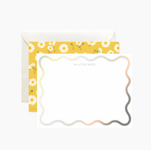 Load image into Gallery viewer, &quot;A Little Note&quot; Daisy Notecard Set

