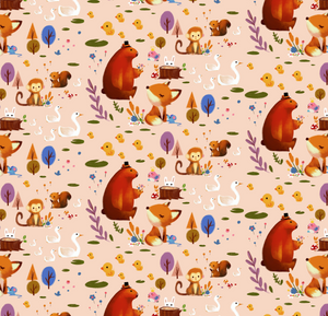 Forest Animal Wrap (Single Sheet)