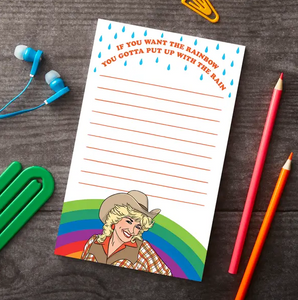 Dolly Parton Notepad