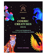 Load image into Gallery viewer, Mystic Mondays: The Cosmic Creatures Deck: A Deck and Guidebook to Connect to the Wilderness Within [Grace Duong]
