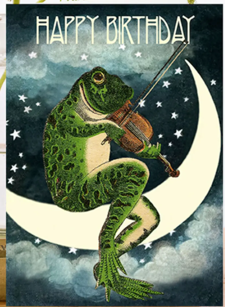 Moon Frog Birthday