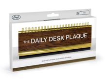 Load image into Gallery viewer, Daily Desk Plaque
