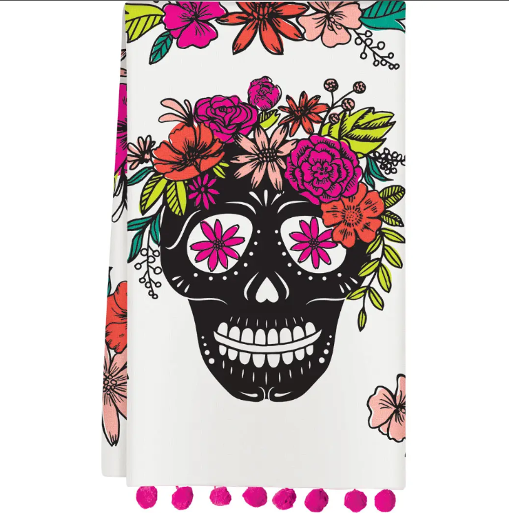 Skull Tea Towel