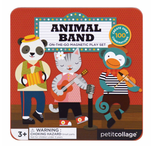 Animal Band On-the-Go Magnetic Play Set