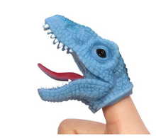Load image into Gallery viewer, Baby Dino Snappers Finger Puppet
