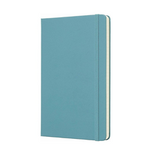 Load image into Gallery viewer, Moleskine Classic Notebook | Soft Cover | Large (5 x 8.25&quot;) | Ruled/Lined | Reef Blue | 192 Pages
