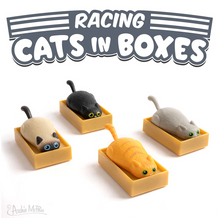 Load image into Gallery viewer, Racing Cats In Boxes
