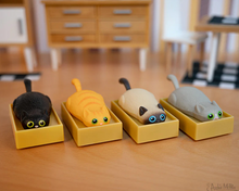 Load image into Gallery viewer, Racing Cats In Boxes
