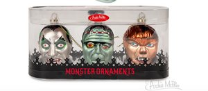 Merry Monsters Ornament Set