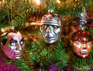 Merry Monsters Ornament Set