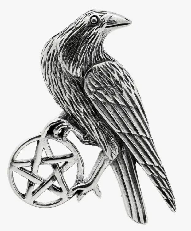 Raven & Pentacle Pendant