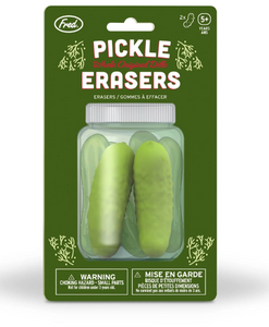 Pickle Erasers