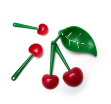 Load image into Gallery viewer, Mon Cherry Measuring Spoons &amp; Egg Separator Set
