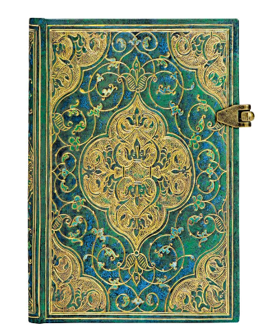 Turquoise Chronicles Mini Lined Journal