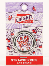 Load image into Gallery viewer, Lip Shit Lip Balm {Strawberries &amp; Cream}
