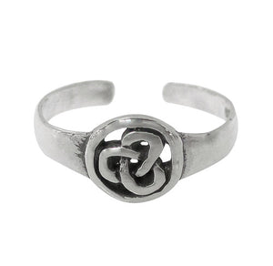 Sterling Silver Toe Ring [Celtic Knot]