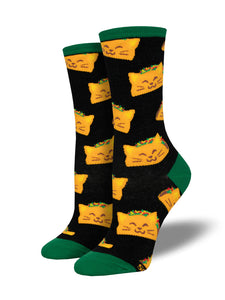 Women's Cat Taco Socks