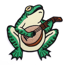 Load image into Gallery viewer, Frog Serenade Oversized Patch
