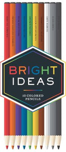 Bright Ideas 10 Coloured Pencils
