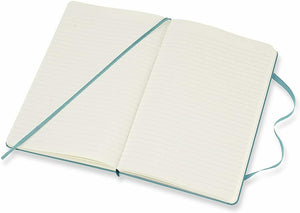 Moleskine Classic Notebook | Soft Cover | Large (5 x 8.25") | Ruled/Lined | Reef Blue | 192 Pages