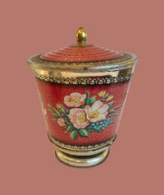 Load image into Gallery viewer, Vintage English Floral Tin with Handle
