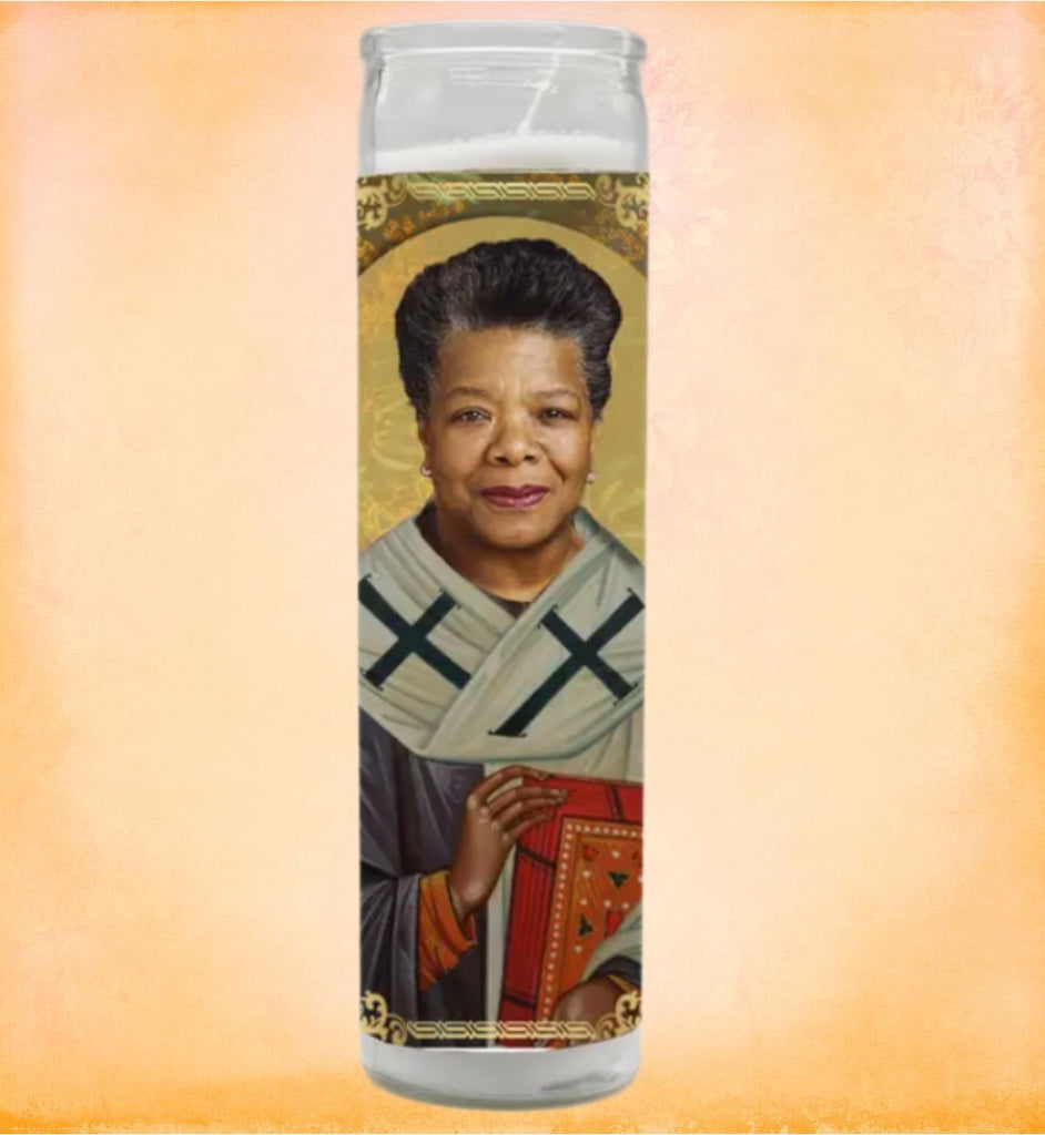 Maya Angelou Prayer Candle