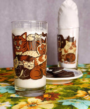 Load image into Gallery viewer, Clutter of Cats Drinking Glass
